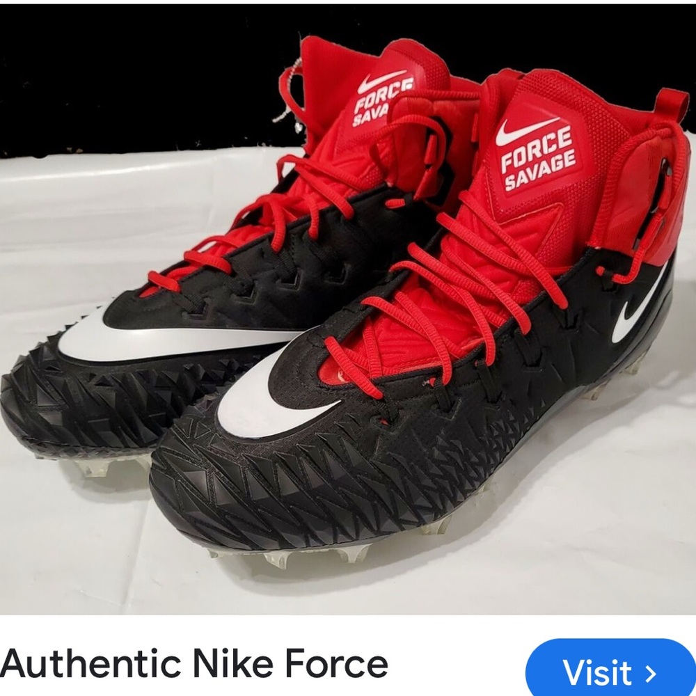 Nike Force Savage Football Cleats Size16 NWOB